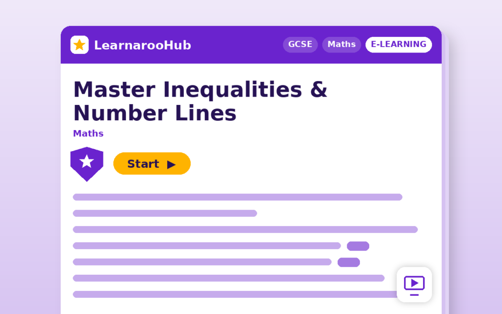 Master Inequalities & Number Lines — featured image