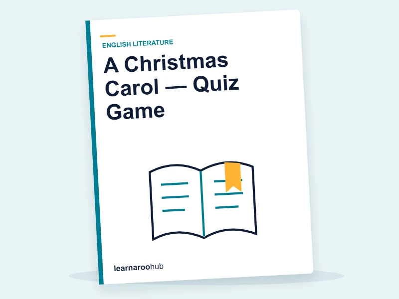 A Christmas Carol — Quiz Game — quiz cover
