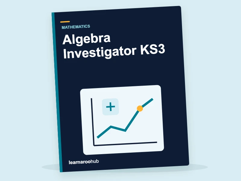Algebra Investigator KS3 — activity book cover