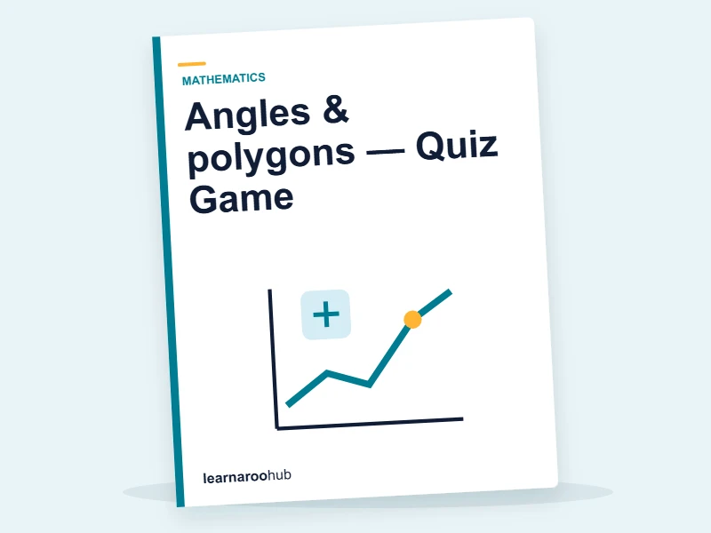 Angles & polygons — Quiz Game — quiz cover