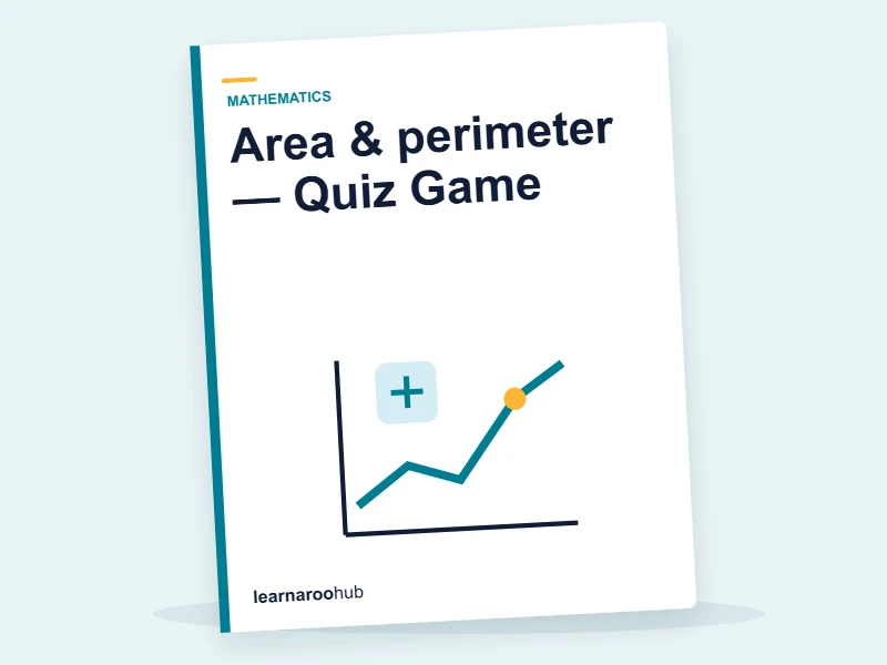 Area & perimeter — Quiz Game — quiz cover