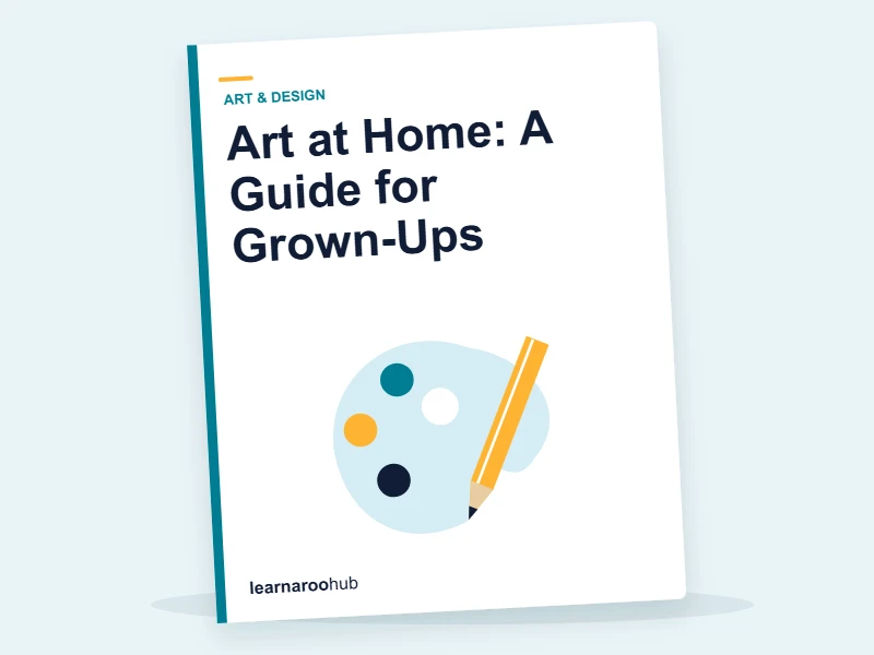 Art at Home: A Guide for Grown-Ups — e-learning module cover