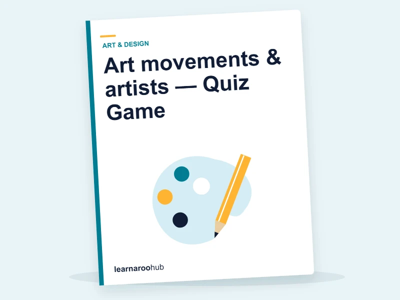 Art movements & artists — Quiz Game — quiz cover