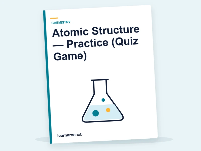Atomic Structure — Practice (Quiz Game) — quiz cover