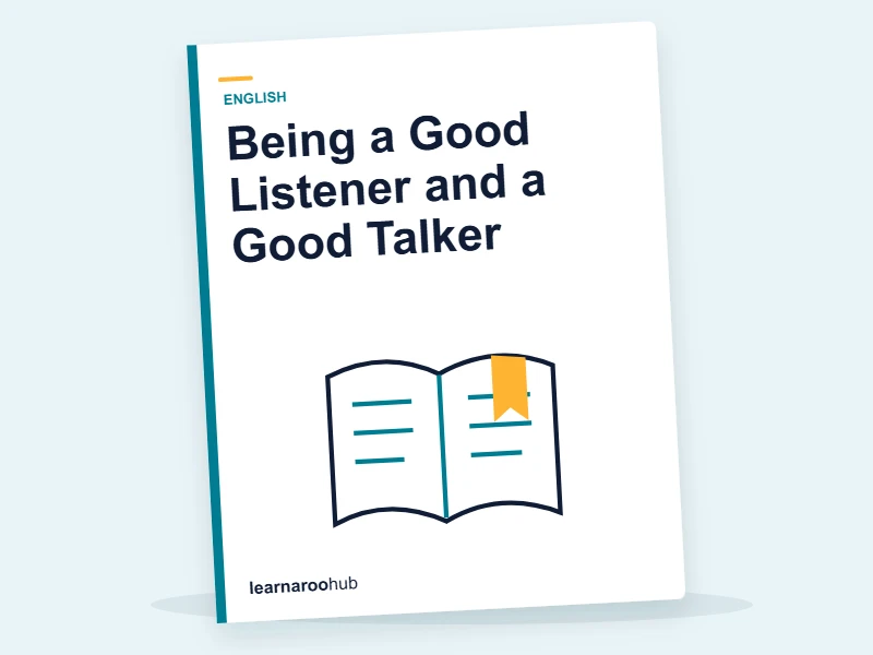 Being a Good Listener and a Good Talker — e-learning module cover