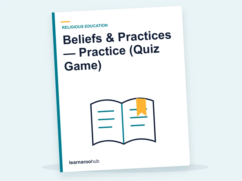Beliefs & Practices — Practice (Quiz Game) — quiz cover