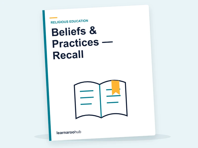Beliefs & Practices — Recall — quiz cover