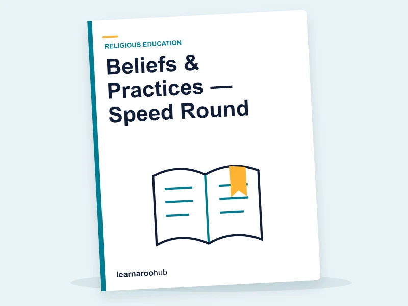 Beliefs & Practices — Speed Round — quiz cover