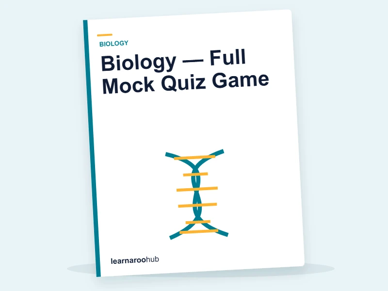 Biology — Full Mock Quiz Game — quiz cover