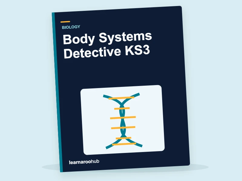 Body Systems Detective KS3 — activity book cover