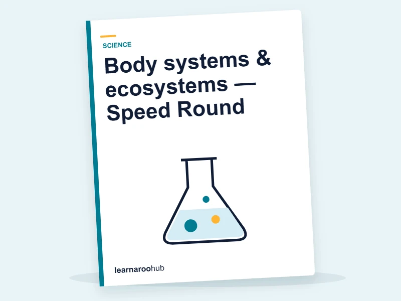 Body systems & ecosystems — Speed Round — quiz cover