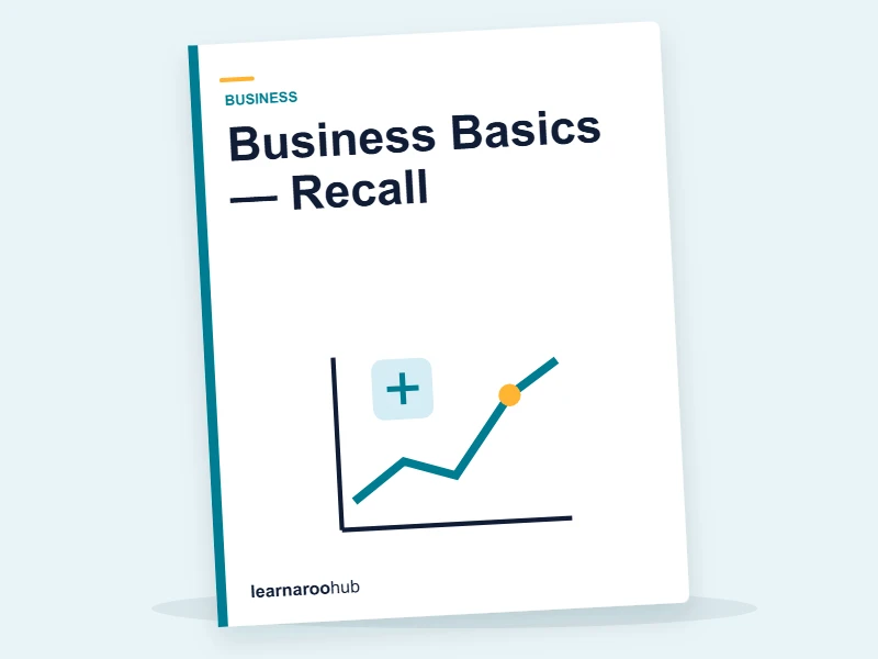 Business Basics — Recall — quiz cover