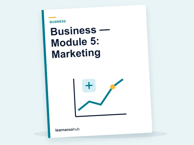 Business — Module 5: Marketing — e-learning module cover