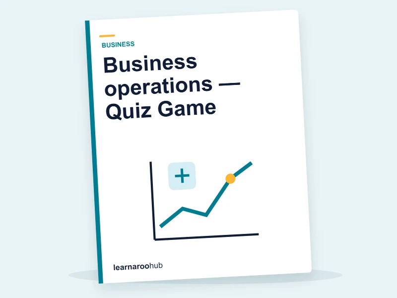 Business operations — Quiz Game — quiz cover