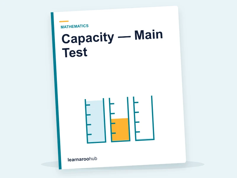 Capacity — Main Test — quiz cover