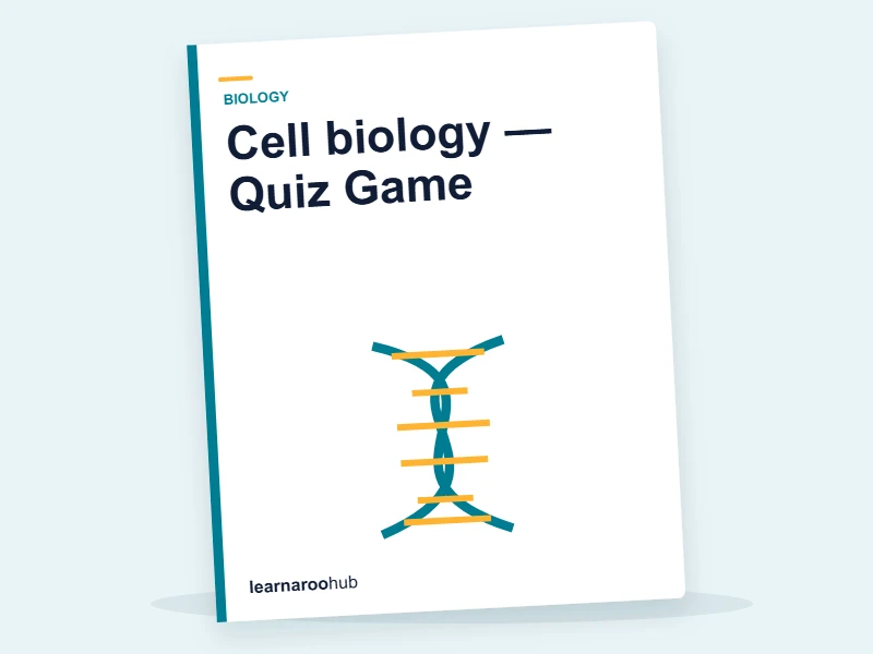 Cell biology — Quiz Game — quiz cover