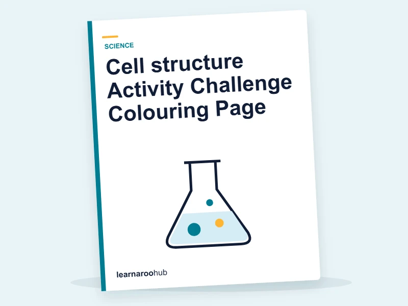 Cell structure Activity Challenge Colouring Page — colouring sheets cover