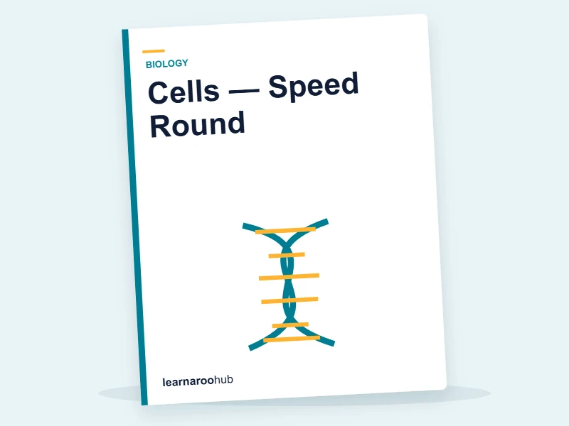 Cells — Speed Round — quiz cover