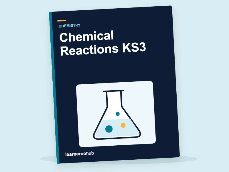 Chemical Reactions KS3 — activity book cover