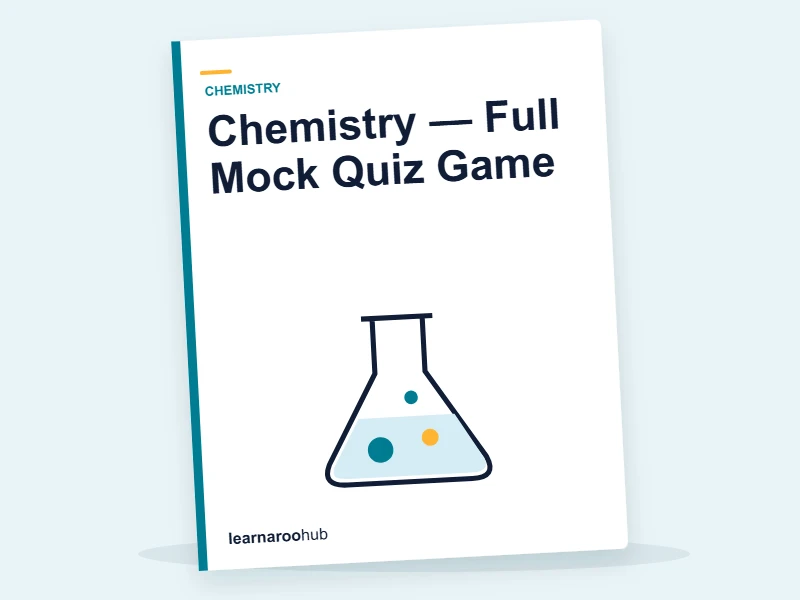 Chemistry — Full Mock Quiz Game — quiz cover