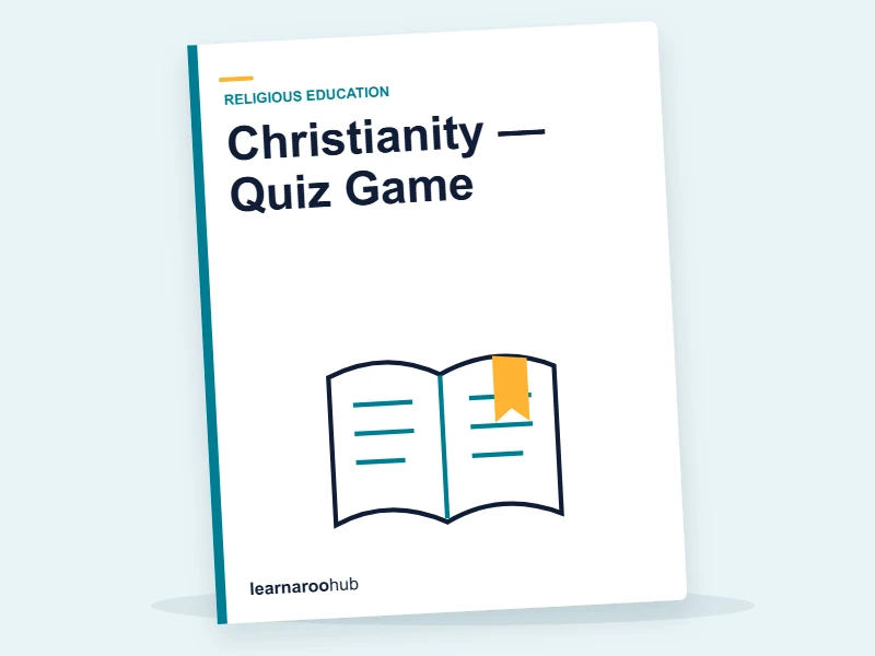 Christianity — Quiz Game — quiz cover