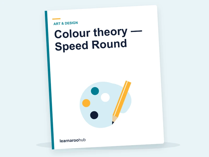 Colour theory — Speed Round — quiz cover