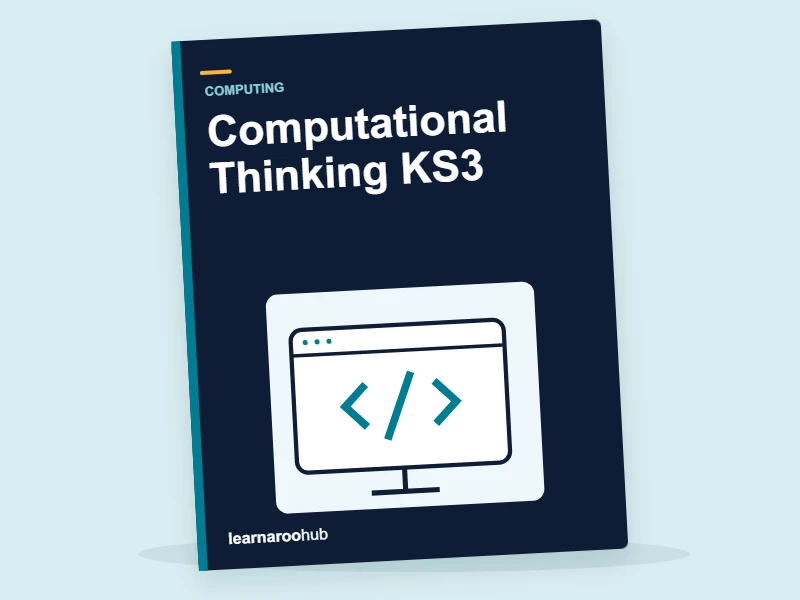 Computational Thinking KS3 — activity book cover
