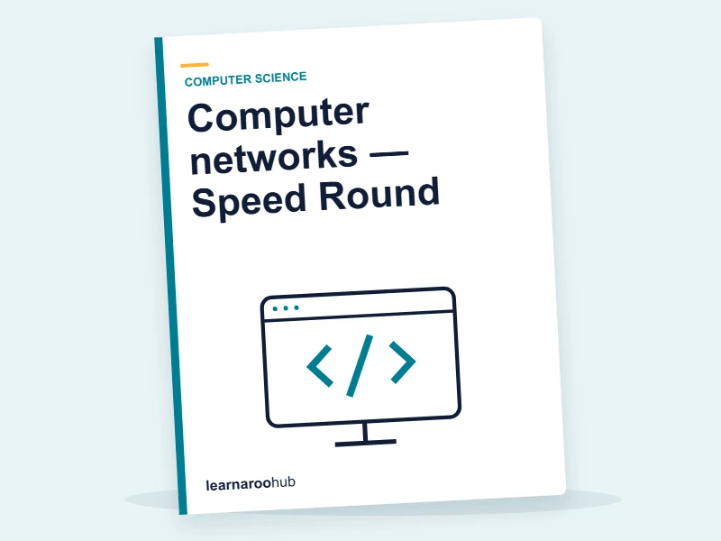 Computer networks — Speed Round — quiz cover