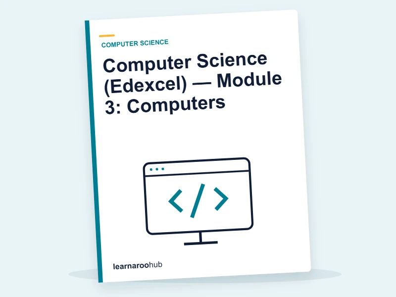 Computer Science (Edexcel) — Module 3: Computers — e-learning module cover