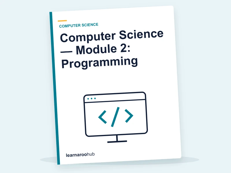 Computer Science — Module 2: Programming — e-learning module cover