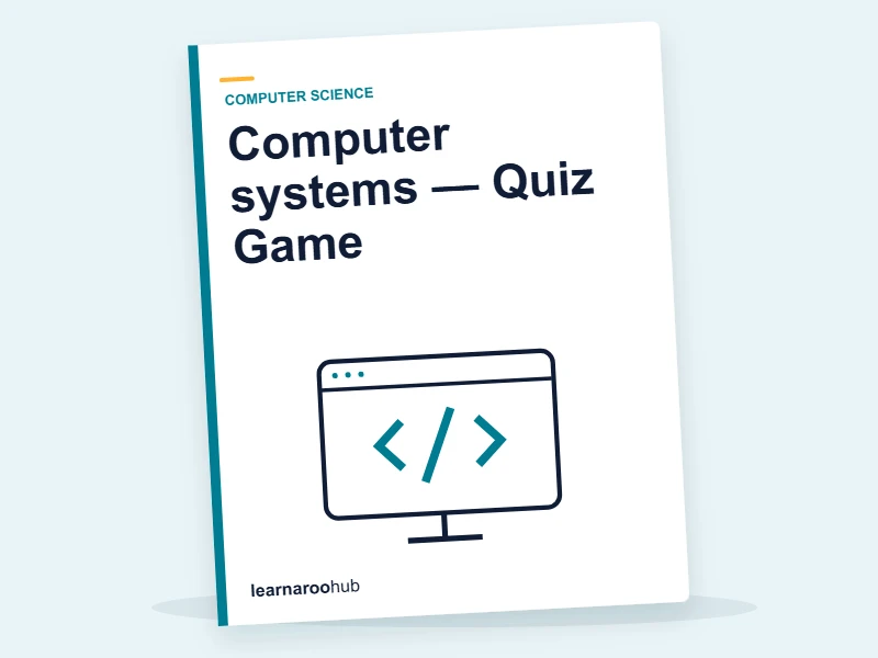 Computer systems — Quiz Game — quiz cover
