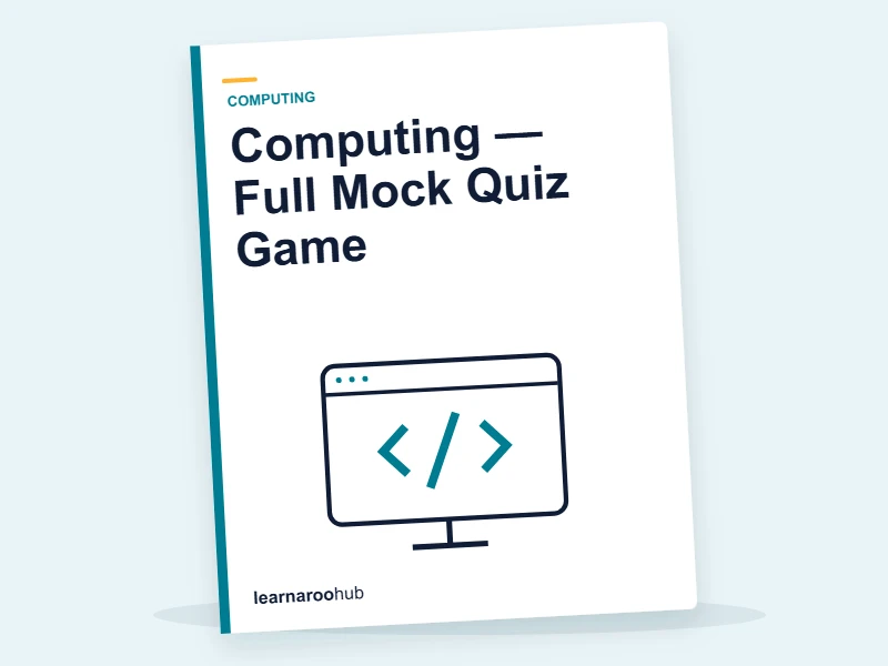 Computing — Full Mock Quiz Game — quiz cover