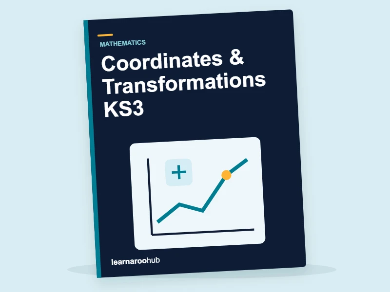 Coordinates & Transformations KS3 — activity book cover