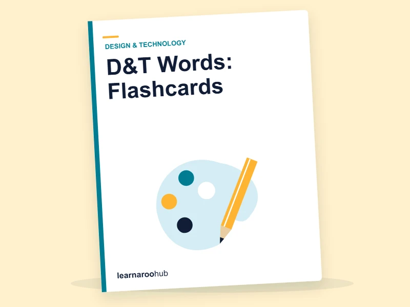 D&T Words: Flashcards — flashcard deck cover