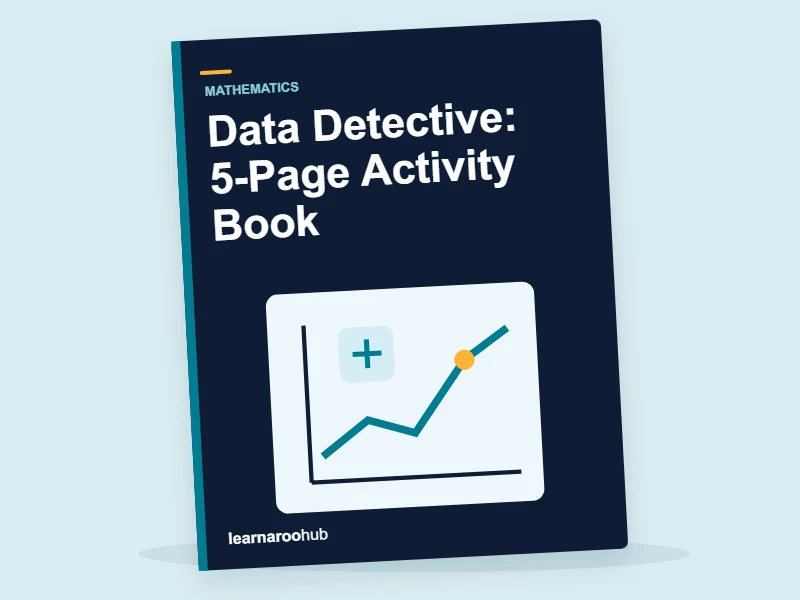 Data Detective: 5-Page Activity Book — activity book cover