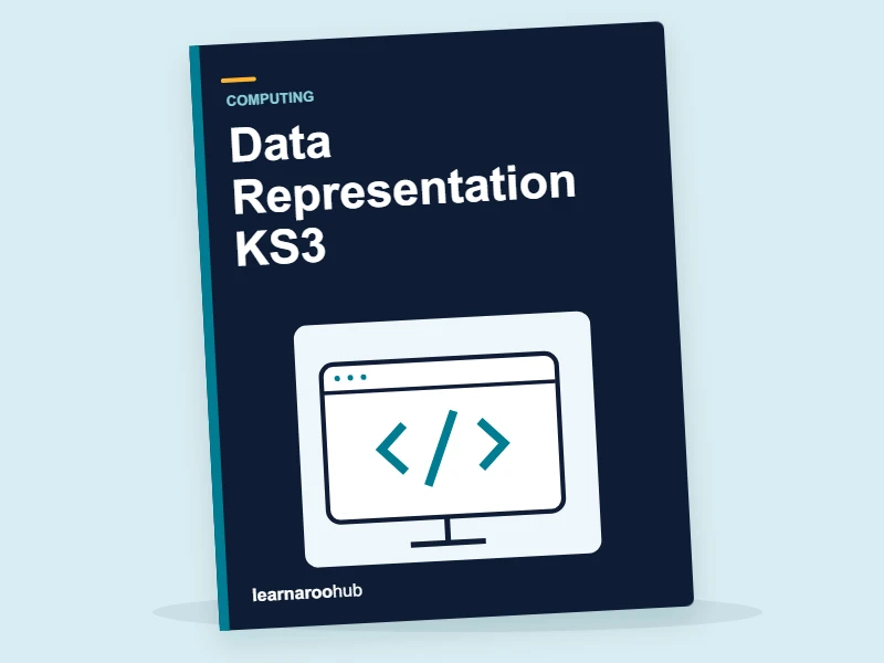 Data Representation KS3 — activity book cover