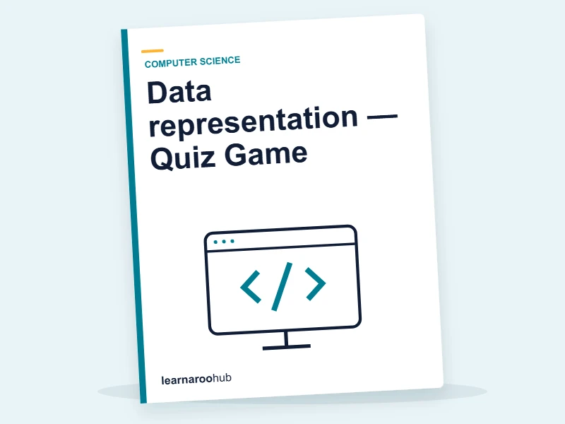 Data representation — Quiz Game — quiz cover