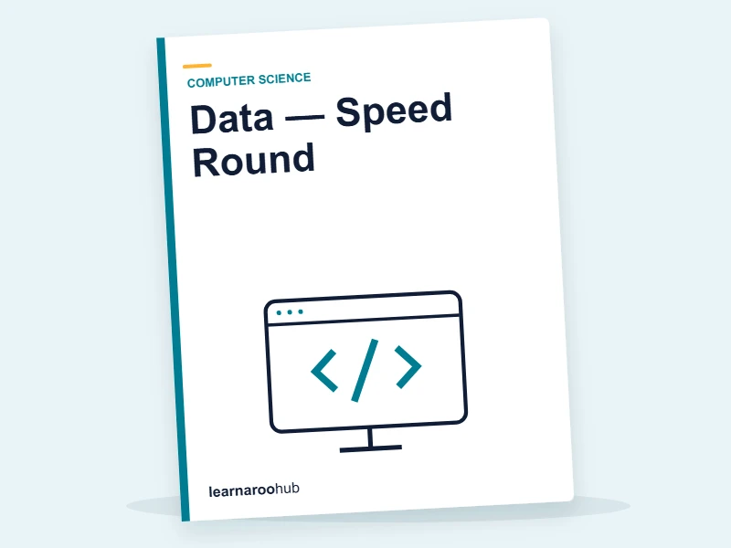 Data — Speed Round — quiz cover