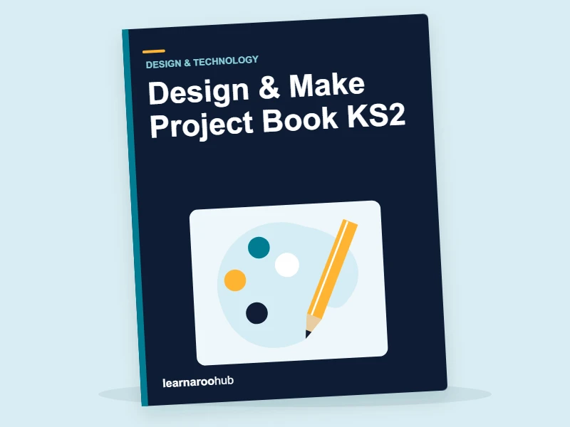 Design & Make Project Book KS2 — activity book cover