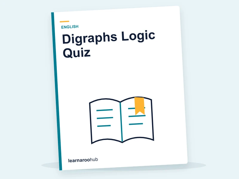Digraphs Logic Quiz — quiz cover