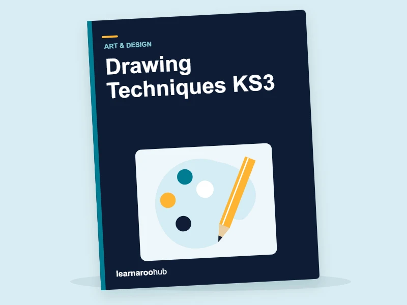 Drawing Techniques KS3 — activity book cover