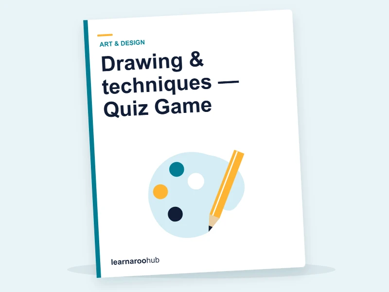 Drawing & techniques — Quiz Game — quiz cover
