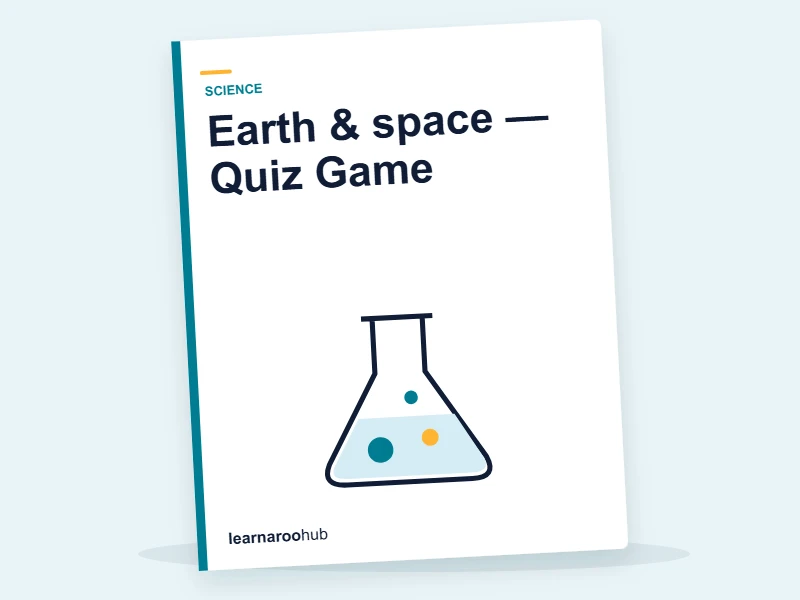 Earth & space — Quiz Game — quiz cover