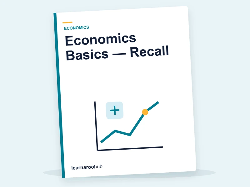 Economics Basics — Recall — quiz cover