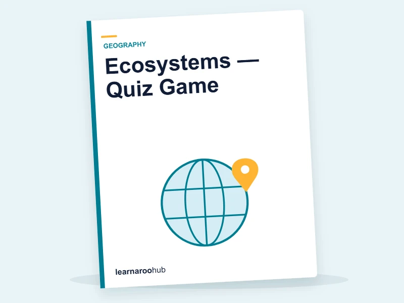 Ecosystems — Quiz Game — quiz cover