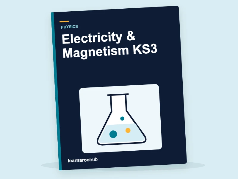 Electricity & Magnetism KS3 — activity book cover