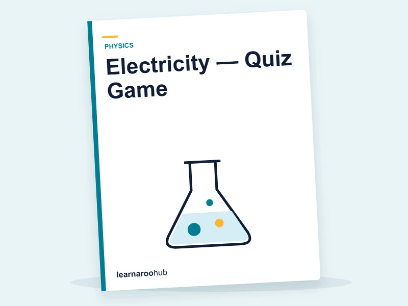 Electricity — Quiz Game — quiz cover