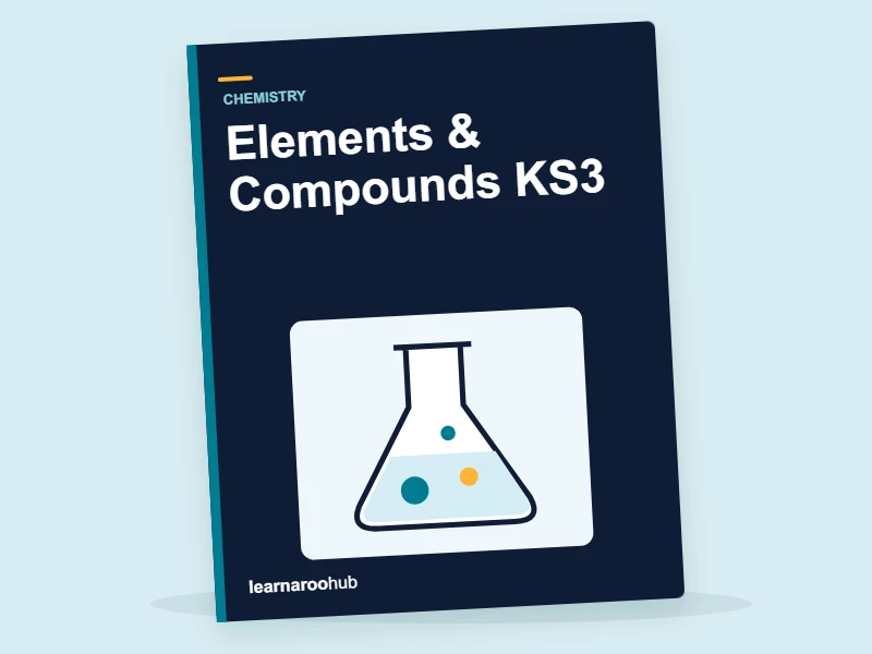 Elements & Compounds KS3 — activity book cover