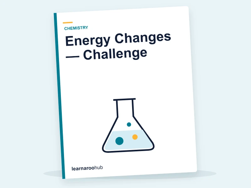 Energy Changes — Challenge — quiz cover
