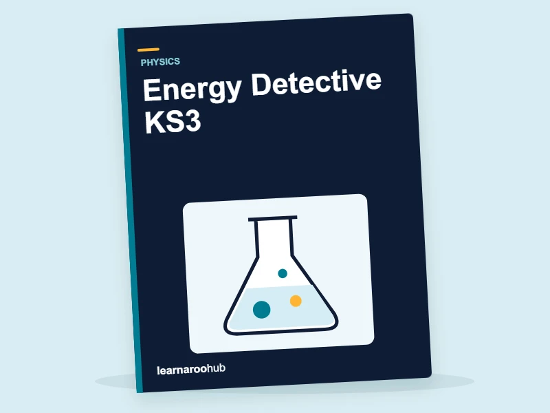 Energy Detective KS3 — activity book cover